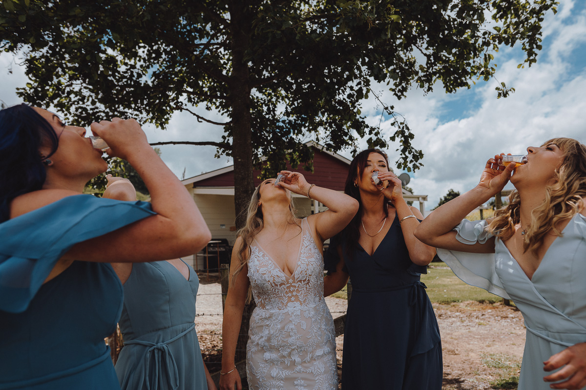 Rustic wedding photos at Makoura Lodge with Grace and Cam 064 1