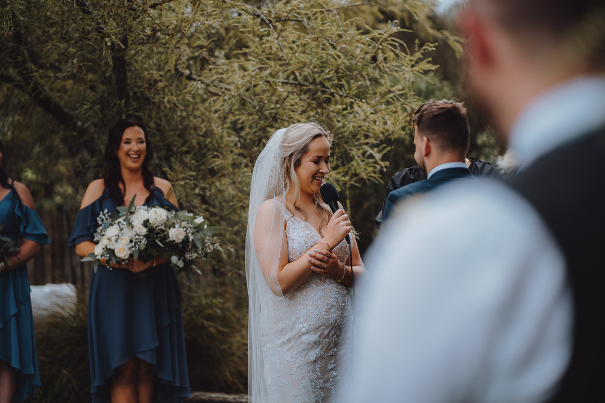 Rustic wedding photos at Makoura Lodge with Grace and Cam 142 1