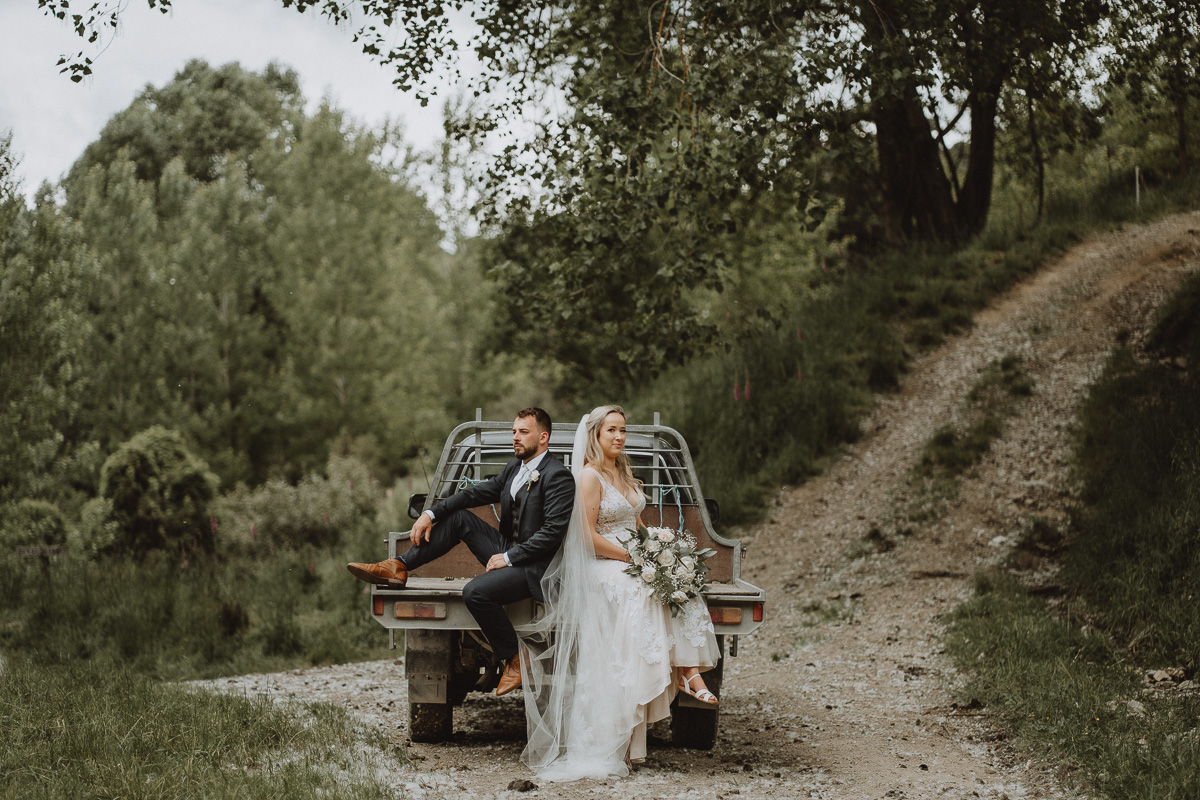 Rustic wedding photos at Makoura Lodge with Grace and Cam 195 1
