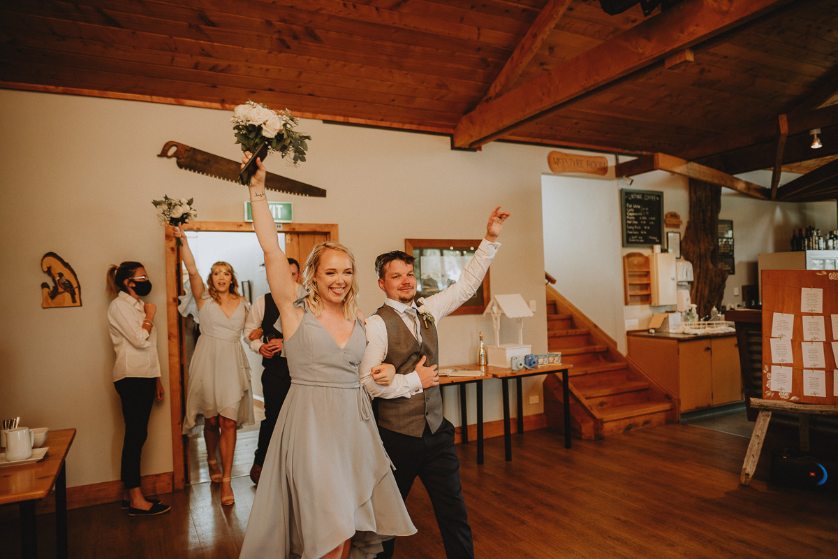 Rustic wedding photos at Makoura Lodge with Grace and Cam 213 1