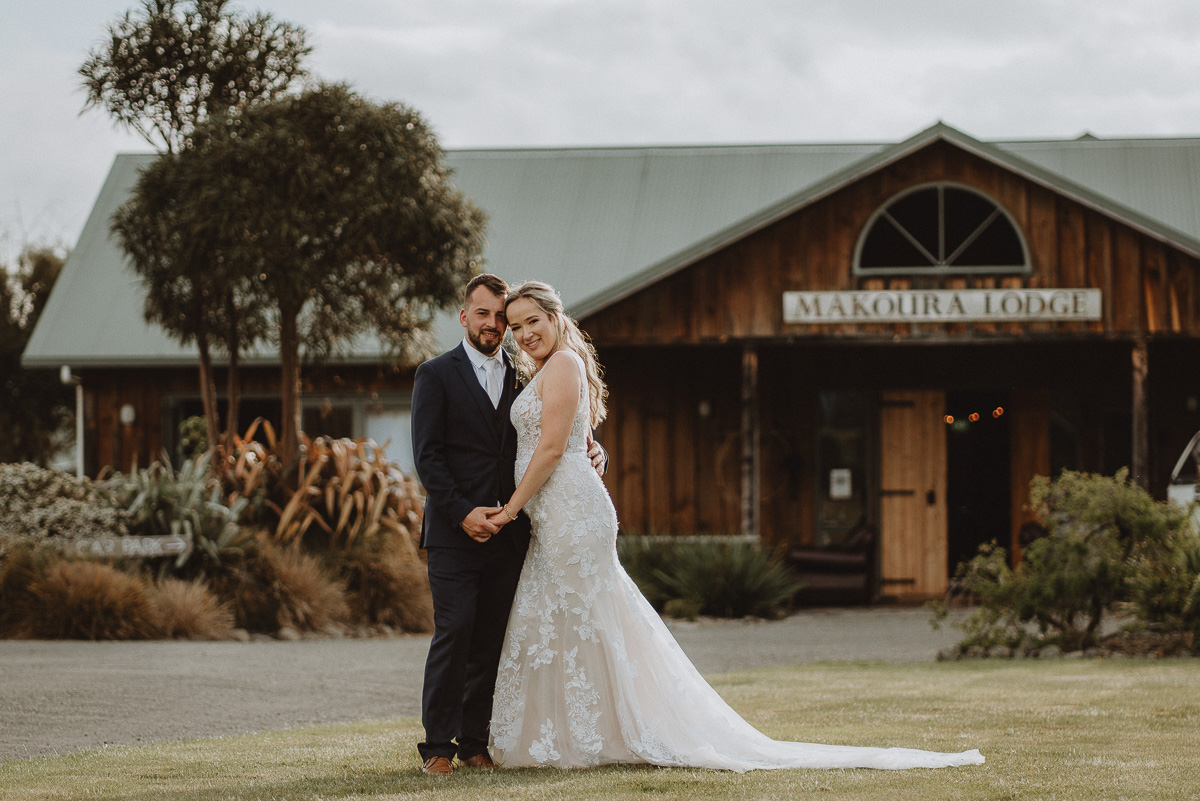 Rustic wedding photos at Makoura Lodge with Grace and Cam 234 1